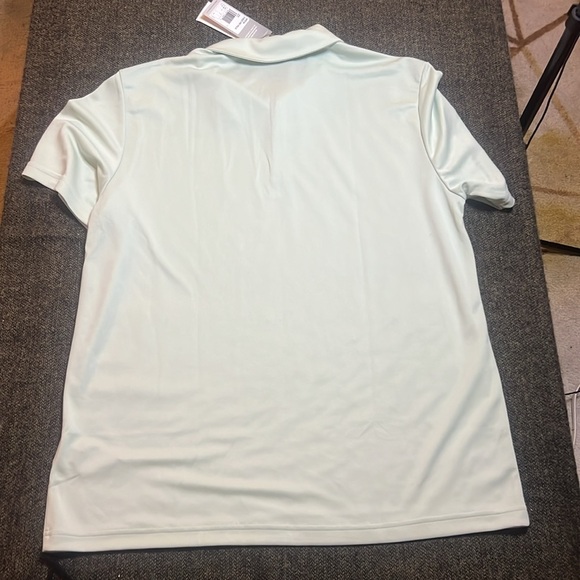 NWT Adidas Men's Light Green Golf Polo Shirt sz L Aeroready Technology - Picture 12 of 12